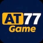 AT77 game branding image with dark blue background and bright yellow burst effect.