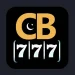 CB777 game logo with gold CB letters, crescent moon and star symbol, and triple 777 slot-style design on a black background.