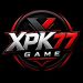 Xpk77 Game official logo with bold red and black design on dark background